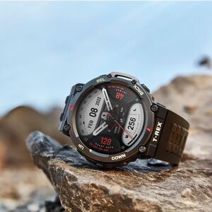 Amazfit‎ T-Rex 2 Smartwatch - Black NEW!!